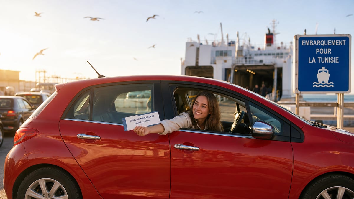 Assurance temporaire voiture pour aller en Tunisie